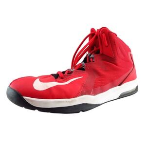 Nike Airmax Stutter Step 2‎ Red Synthetic Athletic Boys Shoes Size 7